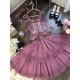 Miss Point Forest Waltz Tiered Skirt(Reservation/5 Colours/3 Length Options/Full Payment Without Shipping)